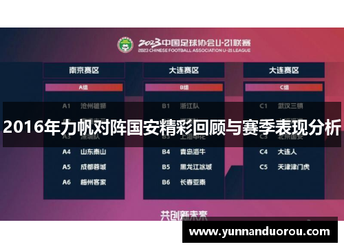 2016年力帆对阵国安精彩回顾与赛季表现分析